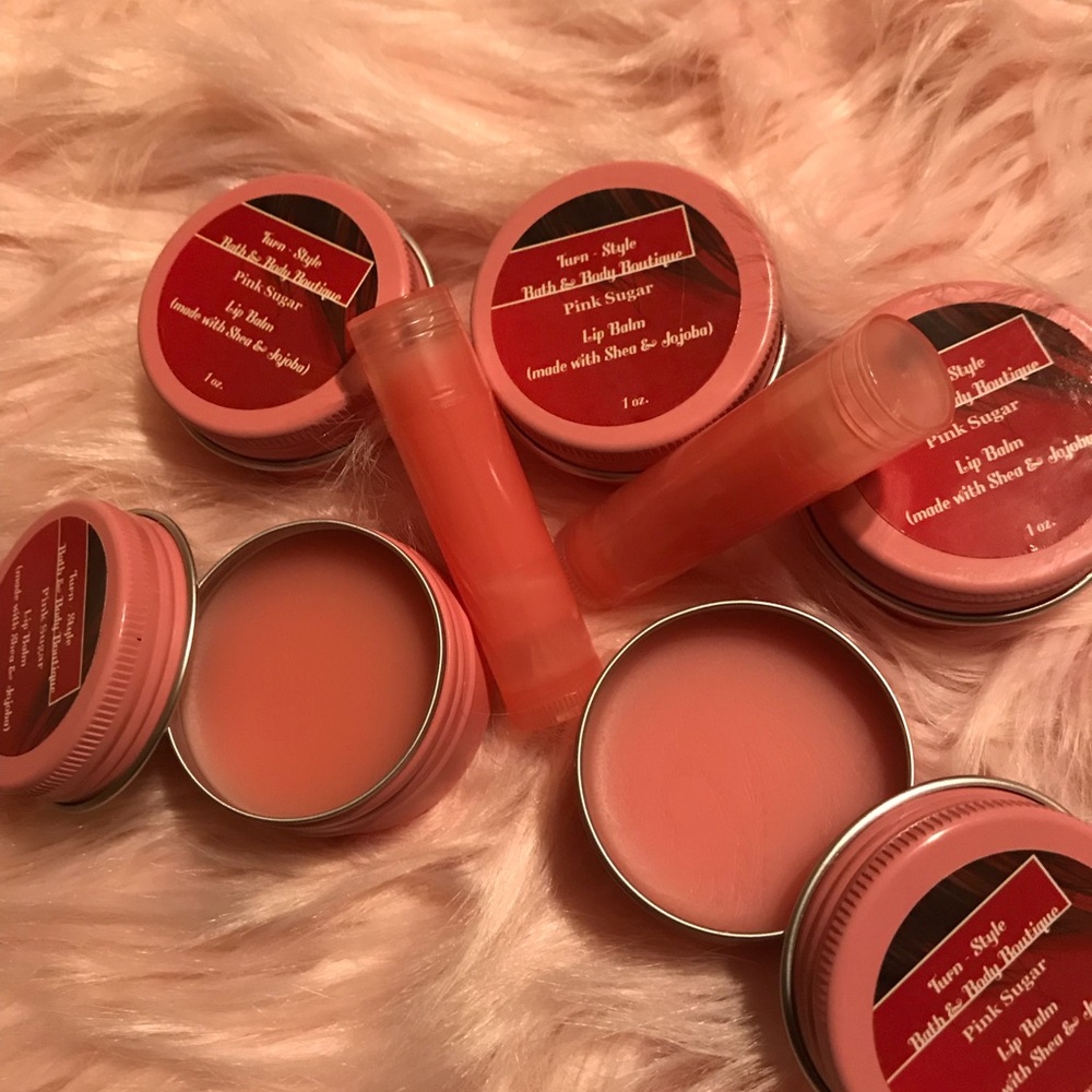 Pink Sugar lip balms & chap sticks